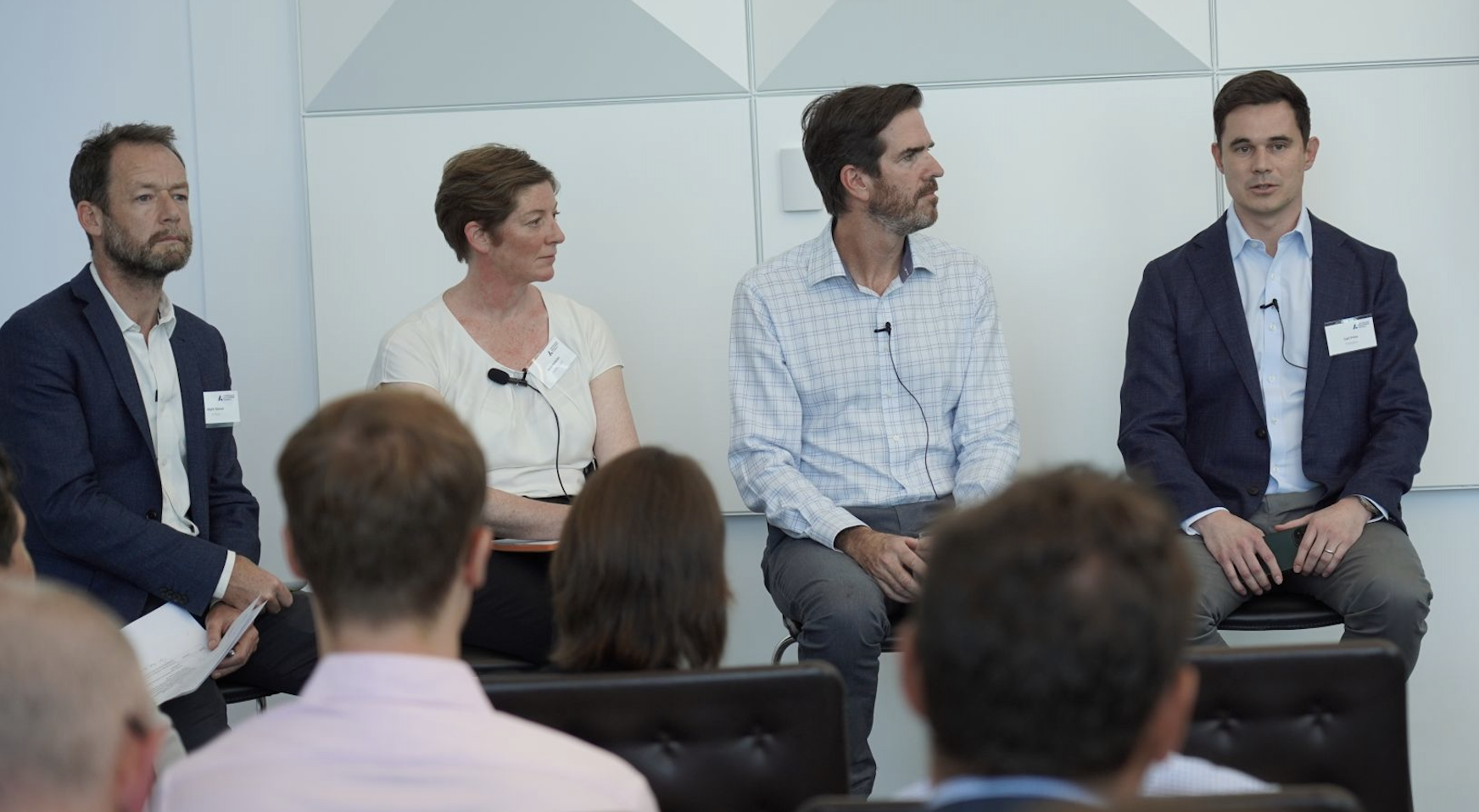 Photograph of Pathzero CEO and Co-Founder Carl Prins in a panel discussion at an Australian Investment Council event, February 2023