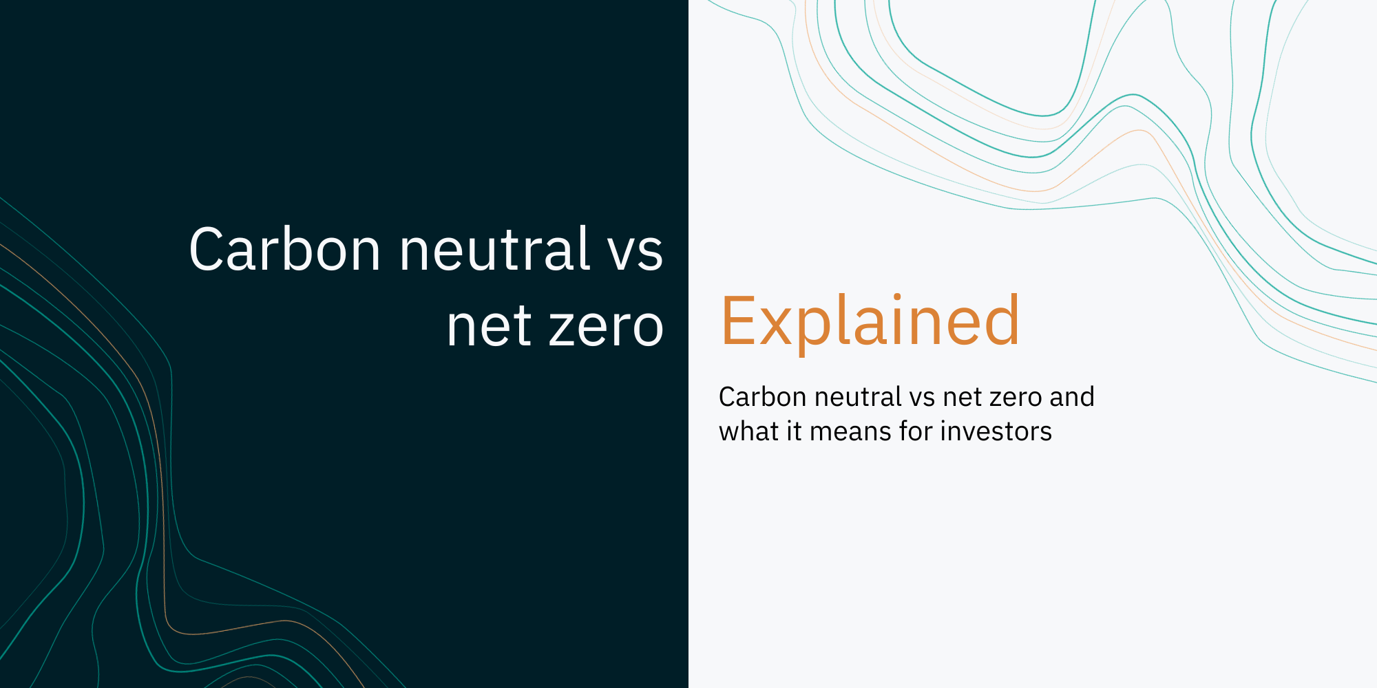 Carbon neutral vs net zero: What it means for investors featured image